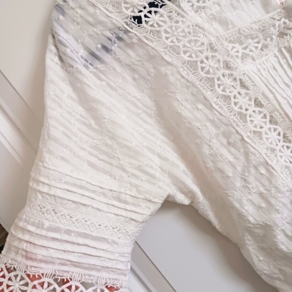 Free people size small white top - Picture 4 of 5